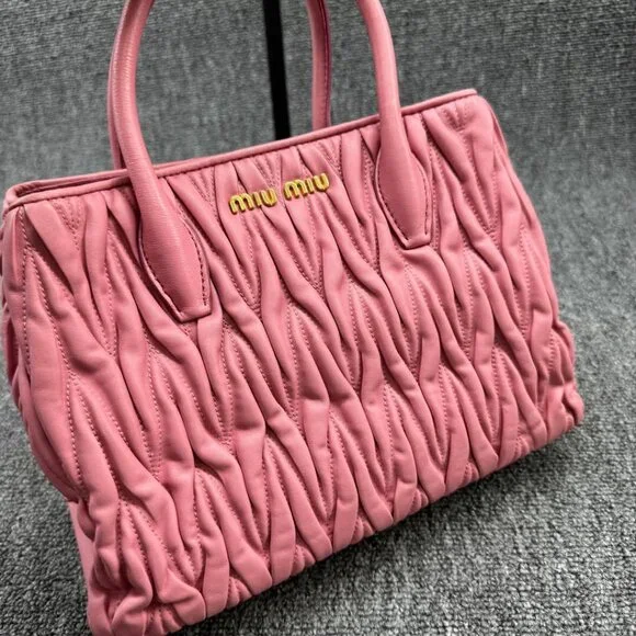 Miu Miu Leather Shoulder Bag 675-040125 - Picture 3 of 16